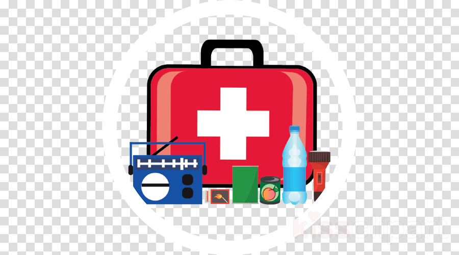 Emergency Kit Clipart Survival Kit First Aid Supplies - Emergency Kit Clipart Survival Kit First Aid Supplies (900x500)