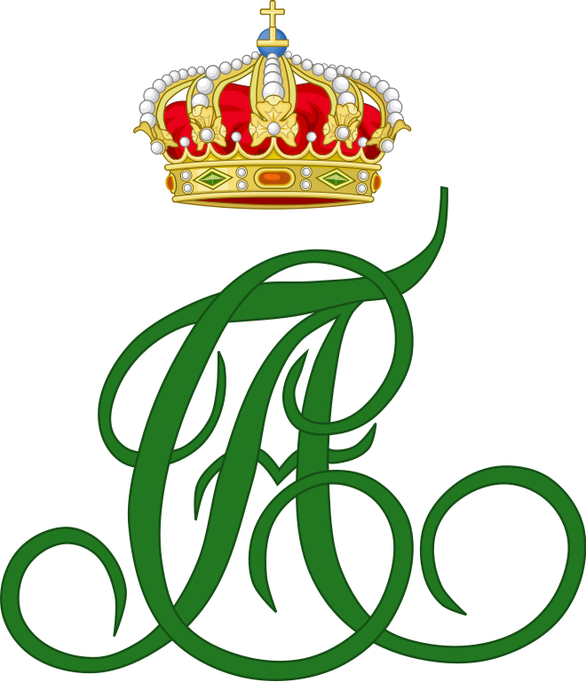 Royal Monogram Of Alexius Frederick Christian, Duke - Royal Monogram Of Alexius Frederick Christian, Duke (660x768)