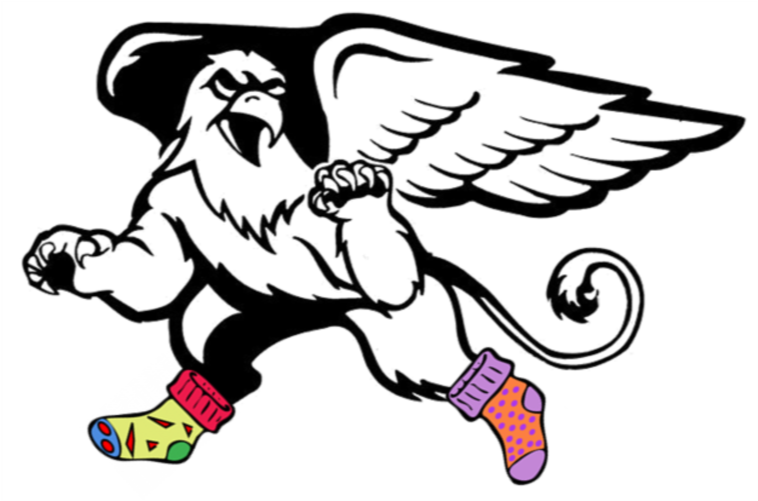 Gryphon With Crazy Socks - Gryphon With Crazy Socks (1900x500)