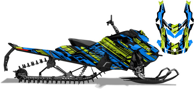 Image Of Skidoo Rev-gen4 With Evasion Style - Image Of Skidoo Rev-gen4 With Evasion Style (650x312)