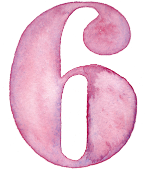 Watercolor Numbers By Giuseppe Salerno, Via Behance - Watercolor Numbers By Giuseppe Salerno, Via Behance (380x340)