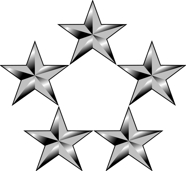 5 Star General Png - 5 Star General Png (652x599)