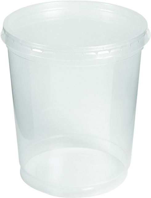 Container Pp Ml Plastic - Container Pp Ml Plastic (640x640)