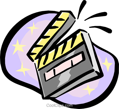 Clapboard Royalty Free Vector Clip Art Illustration - Clapboard Royalty Free Vector Clip Art Illustration (480x443)