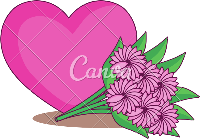 Wedding Card With Bouquet Of Flowers - Wedding Card With Bouquet Of Flowers (800x800)
