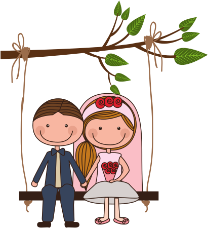 Guy With Formal Suit And Woman With Side Hairstyle - Guy With Formal Suit And Woman With Side Hairstyle (550x550)