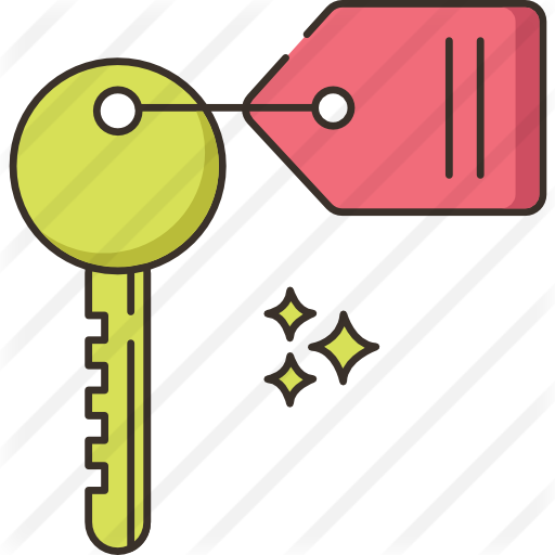 Room Key Free Icon - Room Key Free Icon (512x512)