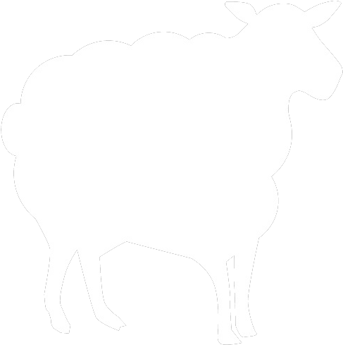 Vector Freeuse Sheep Black And White Clipart - Vector Freeuse Sheep Black And White Clipart (522x544)