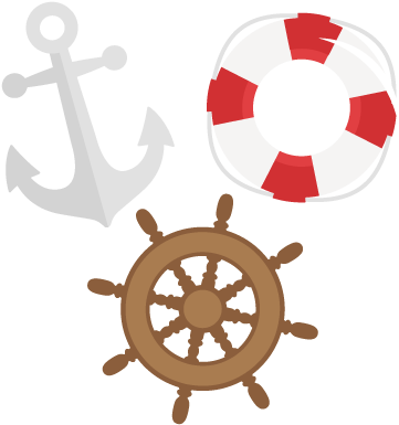 Nautical Set Svg Files And Clipart Images - Nautical Set Svg Files And Clipart Images (400x400)