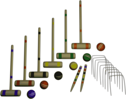 Croquet Mallet Sporting Goods Ball Game - Croquet Mallet Sporting Goods Ball Game (431x340)