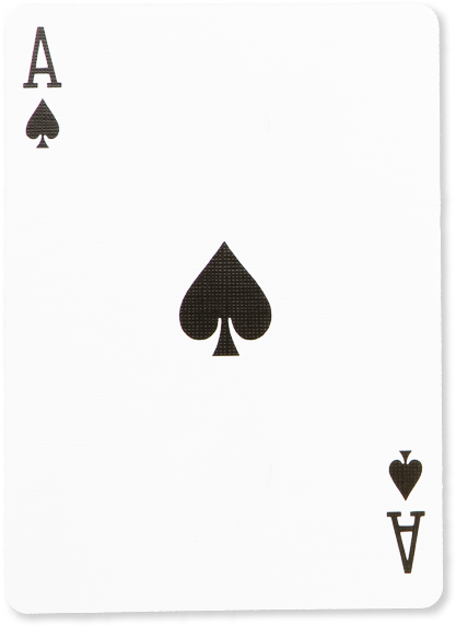 Ace Of Spades Playing Card - Ace Of Spades Playing Card (450x600)