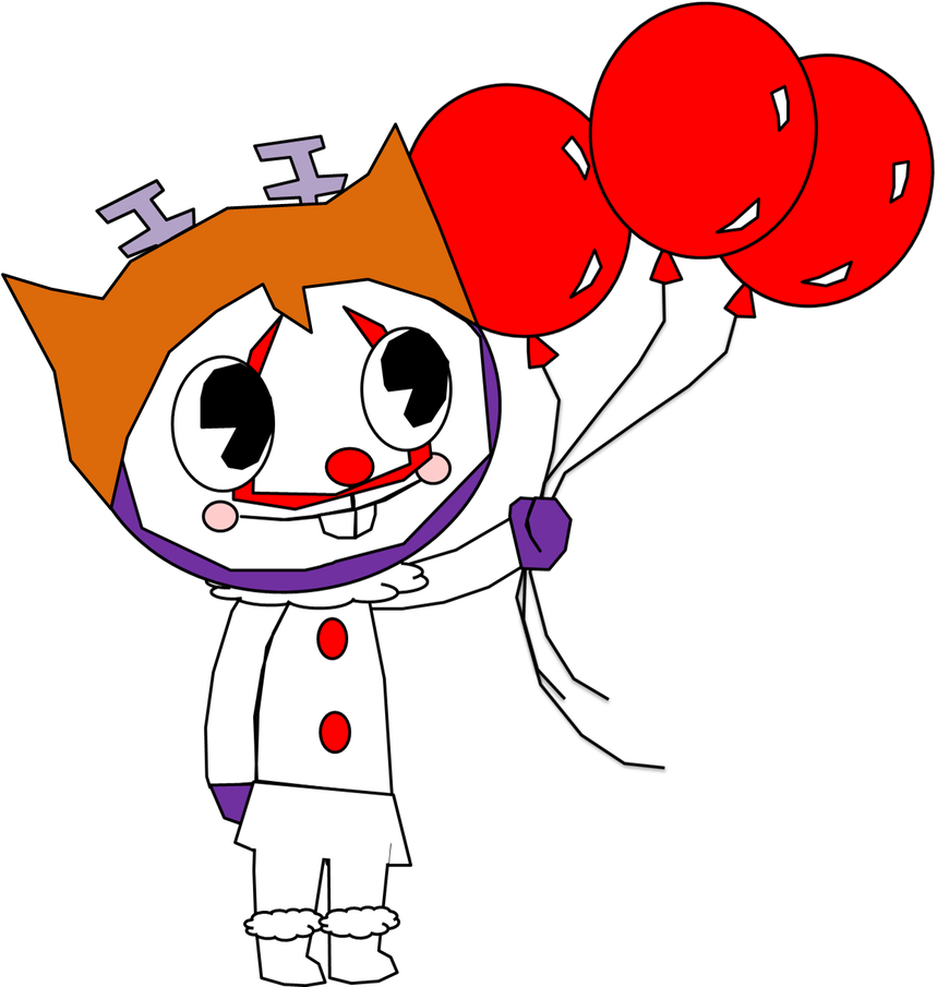 Mime As Pennywise By Markthetreekitty1998 - Mime As Pennywise By Markthetreekitty1998 (884x904)