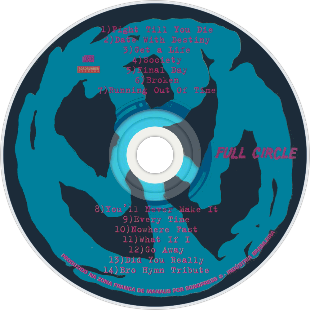 Pennywise Full Circle Cd Disc Image - Pennywise Full Circle Cd Disc Image (1000x1000)