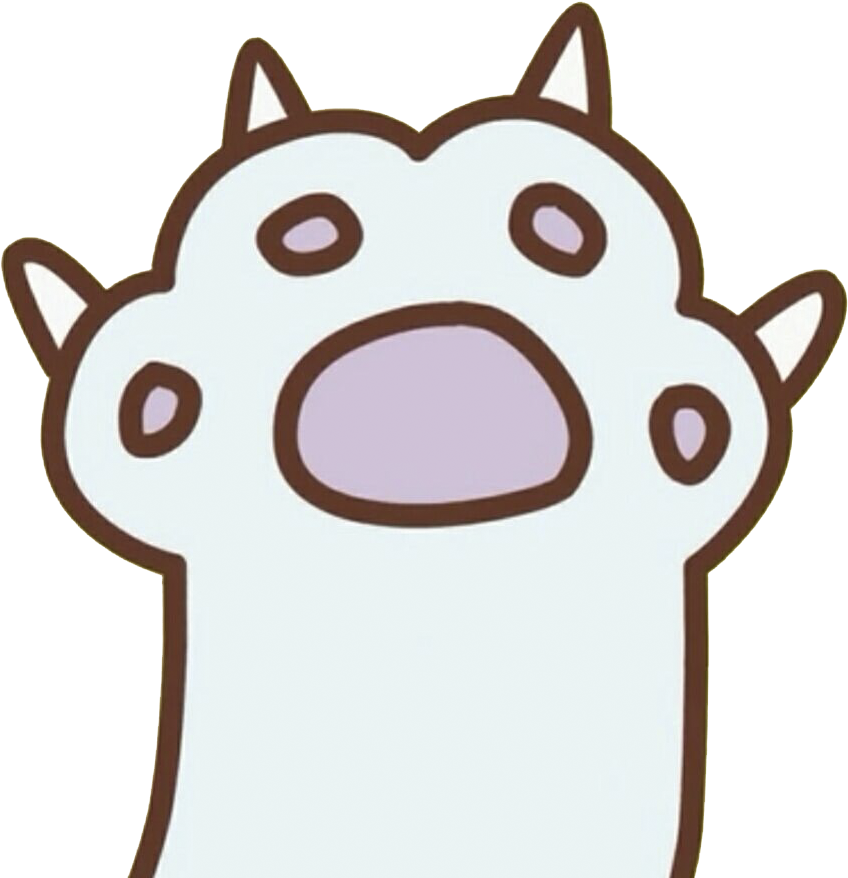 Jpg Black And White Cat Claws Clipart - Jpg Black And White Cat Claws Clipart (991x991)