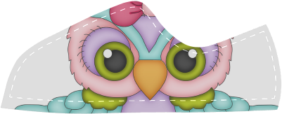 Clip Art Owl Wings Spread - Clip Art Owl Wings Spread (500x500)