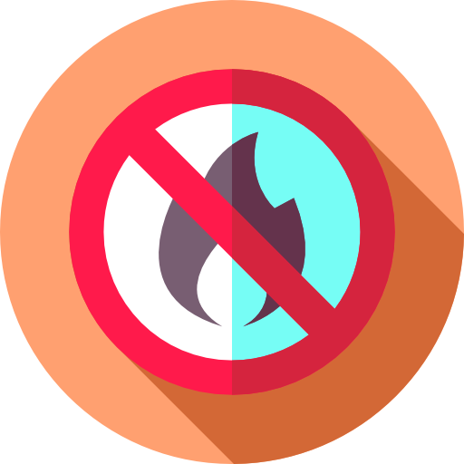 No Fire Free Icon - No Fire Free Icon (512x512)