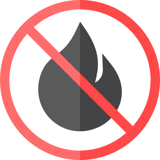 No Fire Free Icon - No Fire Free Icon (512x512)
