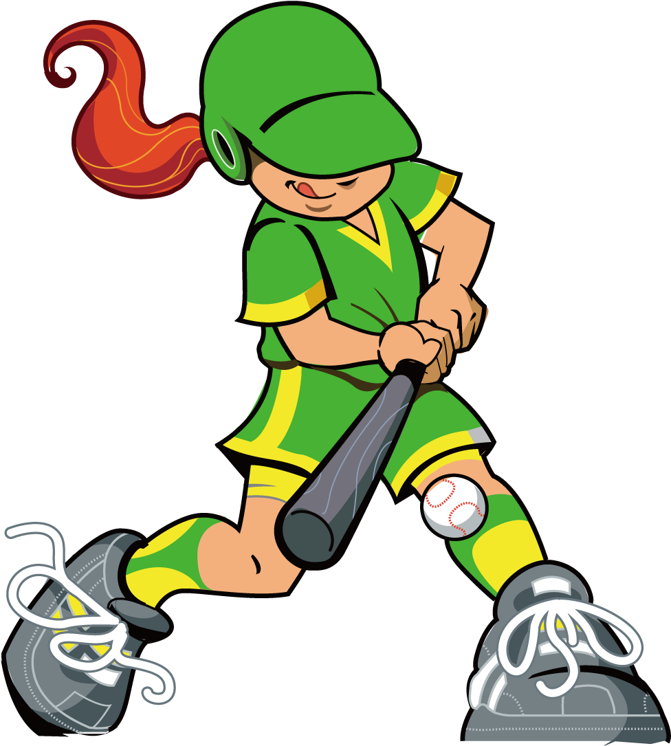 Clip Royalty Free Download Fastpitch Baseball Batter - Clip Royalty Free Download Fastpitch Baseball Batter (1276x1276)