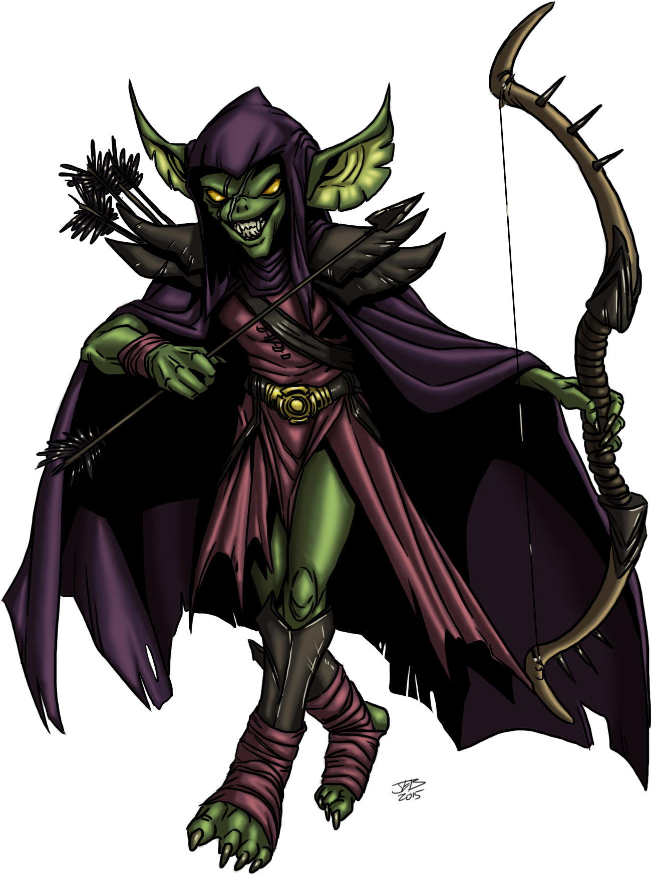 Goblin Archer Png - Goblin Archer Png (1545x2000)