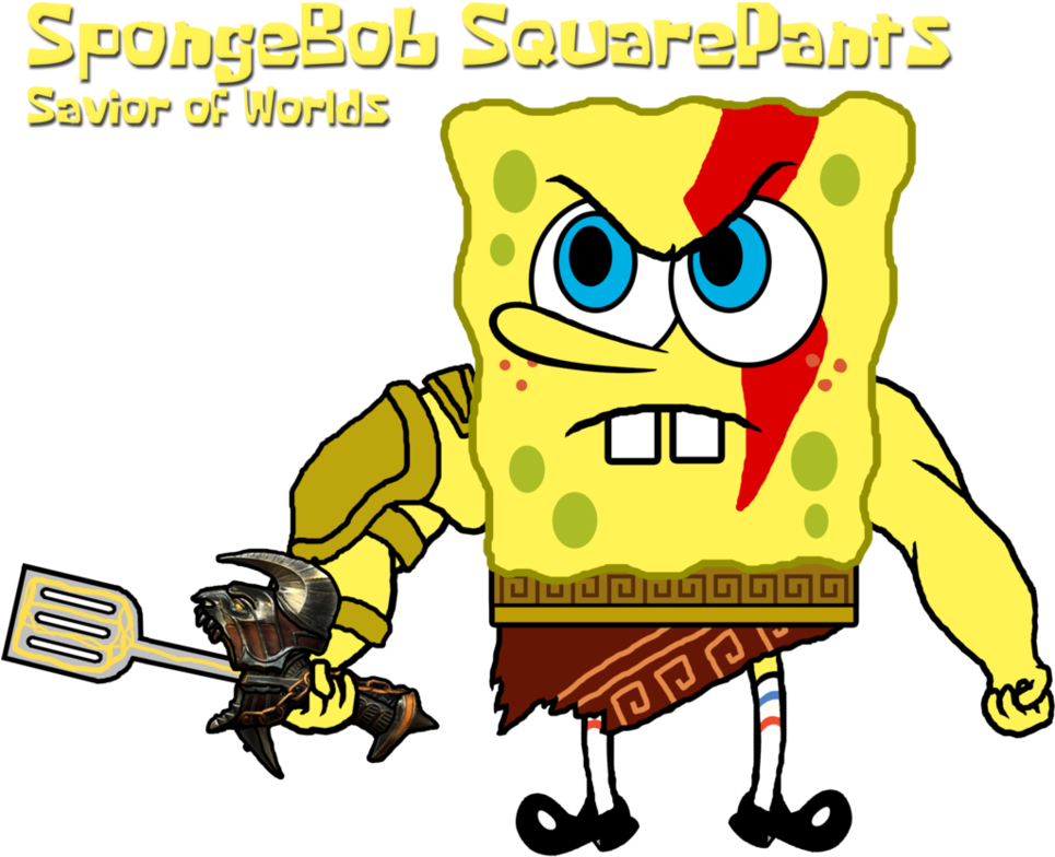 Banner Free Download Squarepants Savior Of Worlds By - Banner Free Download Squarepants Savior Of Worlds By (964x829)