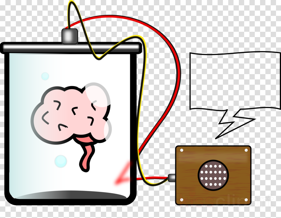 Brain In A Jar Cartoon Clipart Brain Clip Art - Brain In A Jar Cartoon Clipart Brain Clip Art (900x700)
