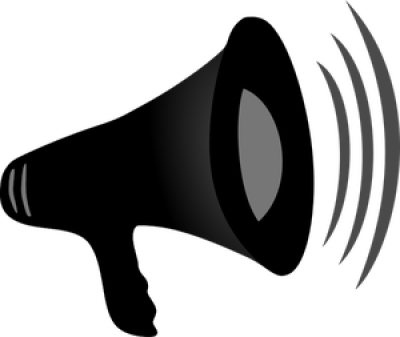 Free Clipart Megaphone Announ - Free Clipart Megaphone Announ (400x337)