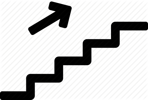 Steps Vector Arrow - Steps Vector Arrow (512x346)