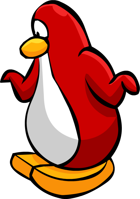 Confused Club Penguin Png - Confused Club Penguin Png (547x774)
