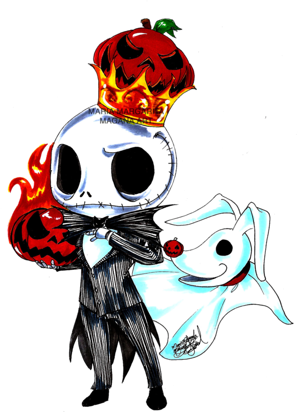 Chibi Jack The Pumkin King By Selene-nightmare69 - Chibi Jack The Pumkin King By Selene-nightmare69 (600x842)