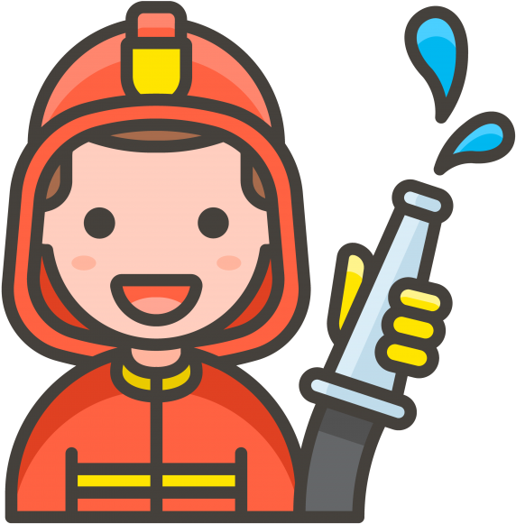 Man Firefighter Emoji - Man Firefighter Emoji (866x650)
