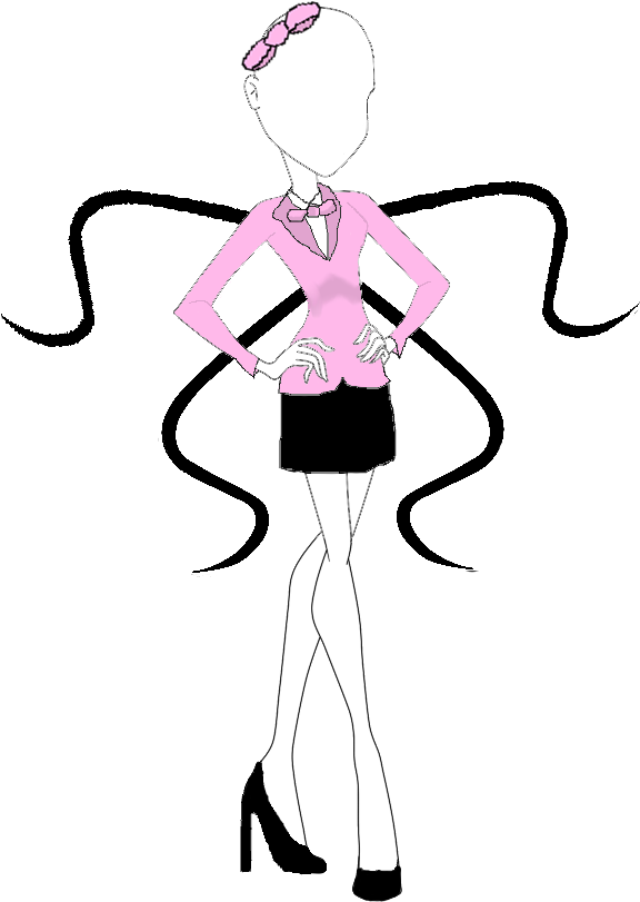 Clip Transparent Download Sally Drawing Easy - Clip Transparent Download Sally Drawing Easy (600x900)