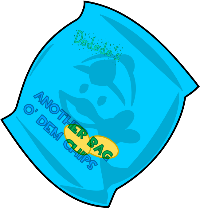 Dedede's 'another Bag O' Dem Chips' By - Dedede's 'another Bag O' Dem Chips' By (700x700)