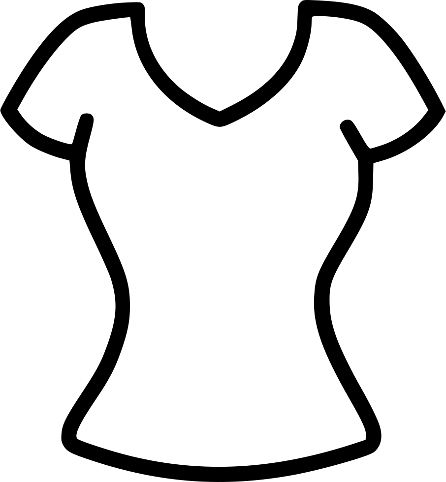 Fashion Cloth Womens Top Tunic Svg Png - Fashion Cloth Womens Top Tunic Svg Png (906x980)