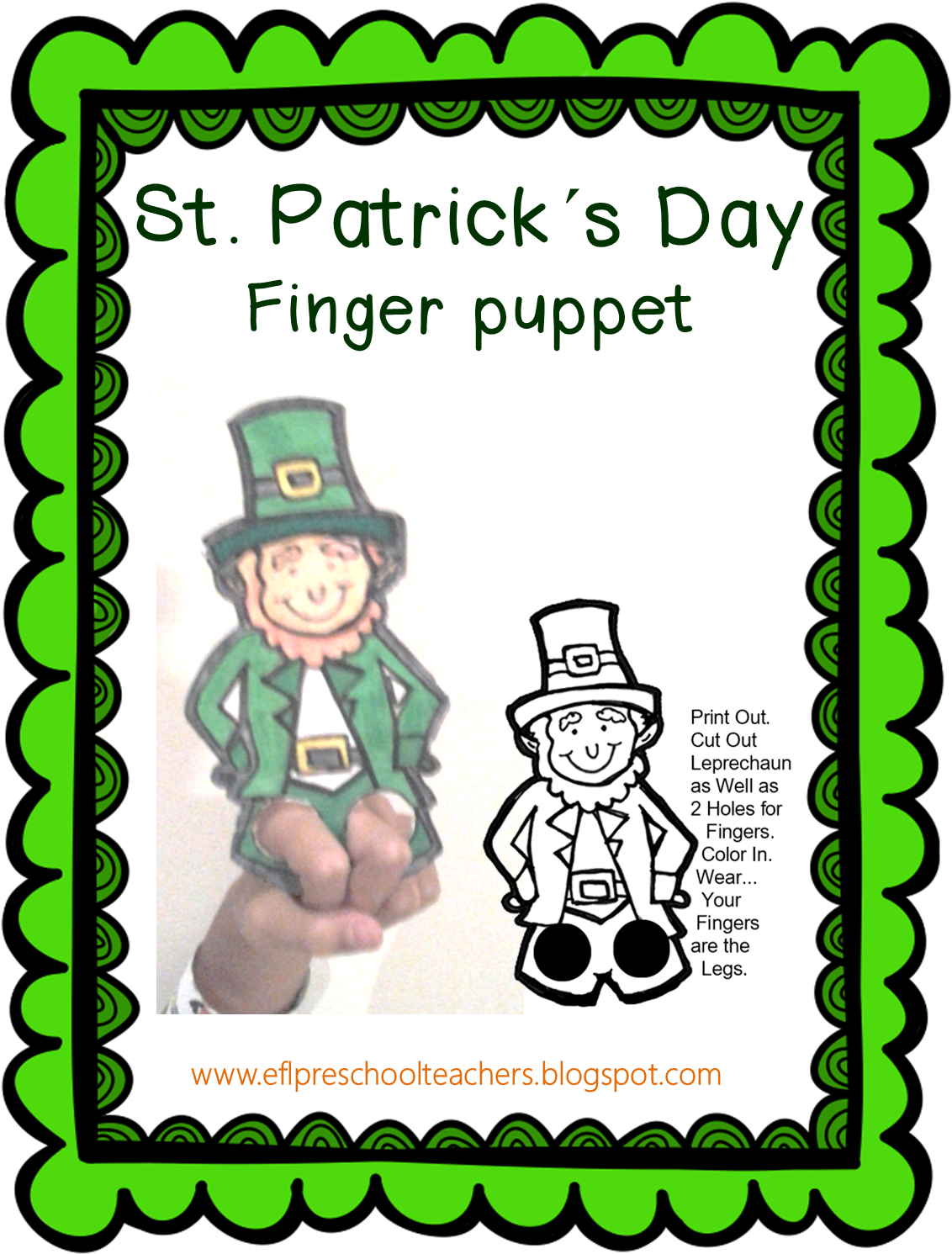 Esl Efl Preschool Teachers St Patrick S - Esl Efl Preschool Teachers St Patrick S (1157x1501)