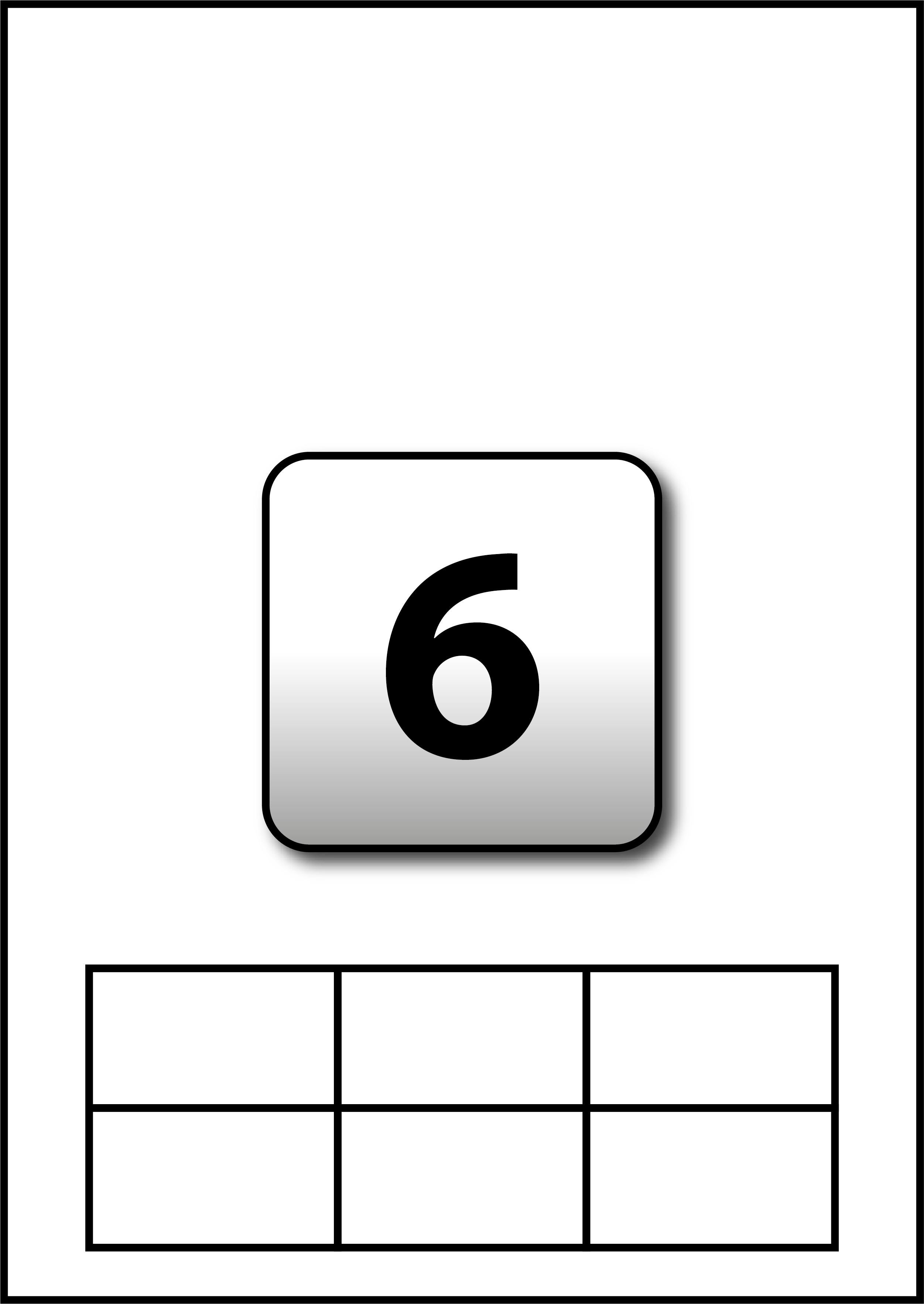 6 Integrated Labels Per A4 Sheet 57 Mm X 32 Mm - 6 Integrated Labels Per A4 Sheet 57 Mm X 32 Mm (2502x3530)