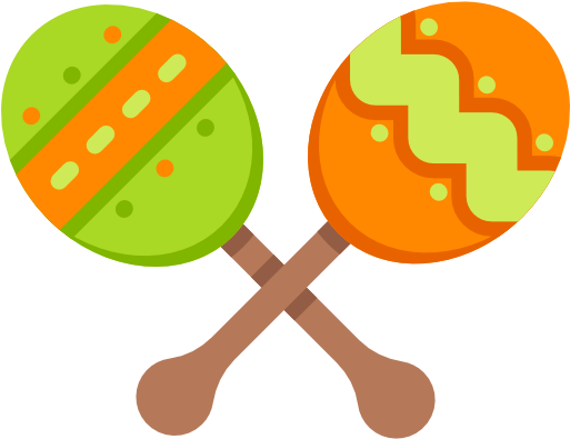 Maracas Free Icon - Maracas Free Icon (512x512)