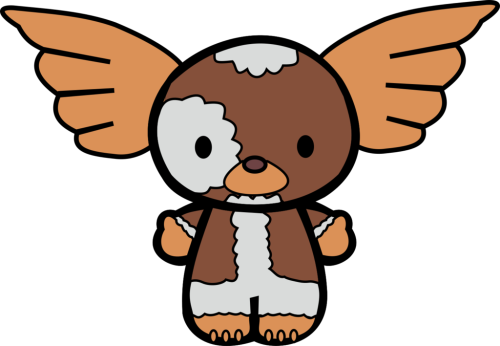 Hello Gizmo Hello Kitty And Gremlins Crossover - Hello Gizmo Hello Kitty And Gremlins Crossover (500x346)