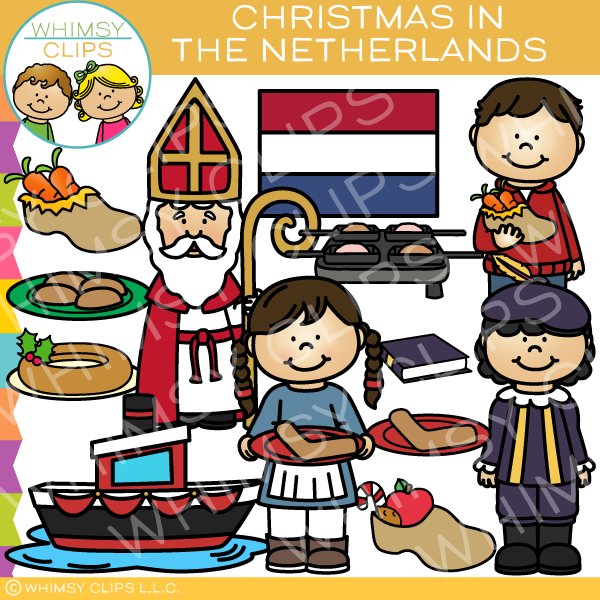 Christmas Around The World Clipart Bundle {creative - Christmas Around The World Clipart Bundle {creative (600x600)