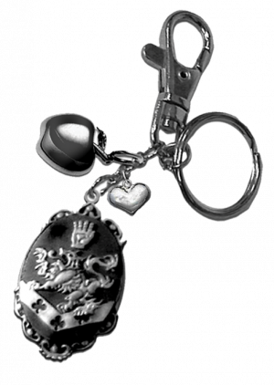 Cullen Crest Key Ring/bag Clip - Cullen Crest Key Ring/bag Clip (300x422)