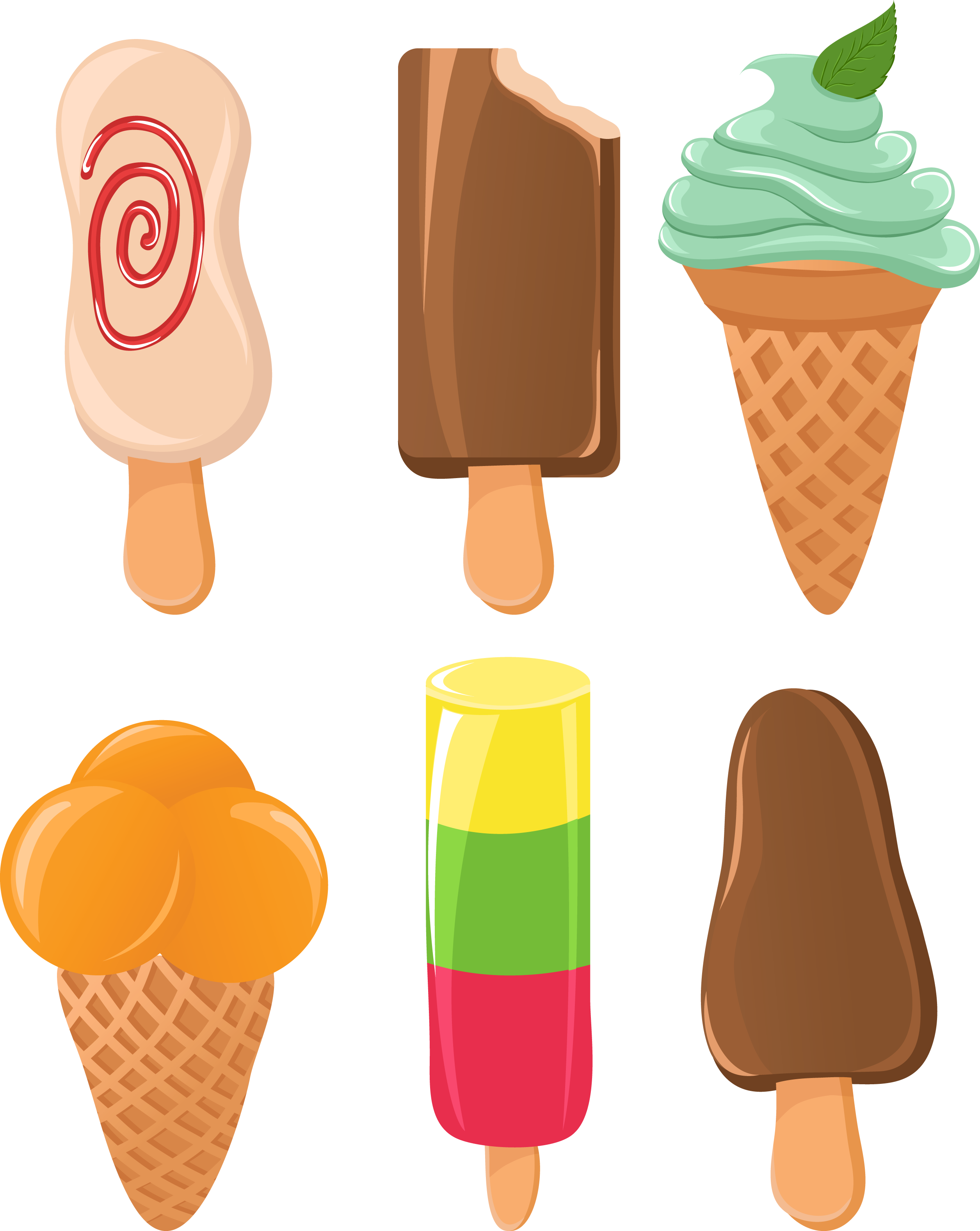 Ice Cream Template, Ice Cream Clipart, Eps Vector, - Ice Cream Template, Ice Cream Clipart, Eps Vector, (2511x3154)