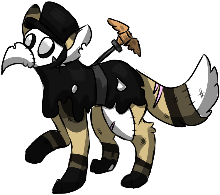 Plague Doctor Darkky Ota By Prosperityfox - Plague Doctor Darkky Ota By Prosperityfox (894x894)