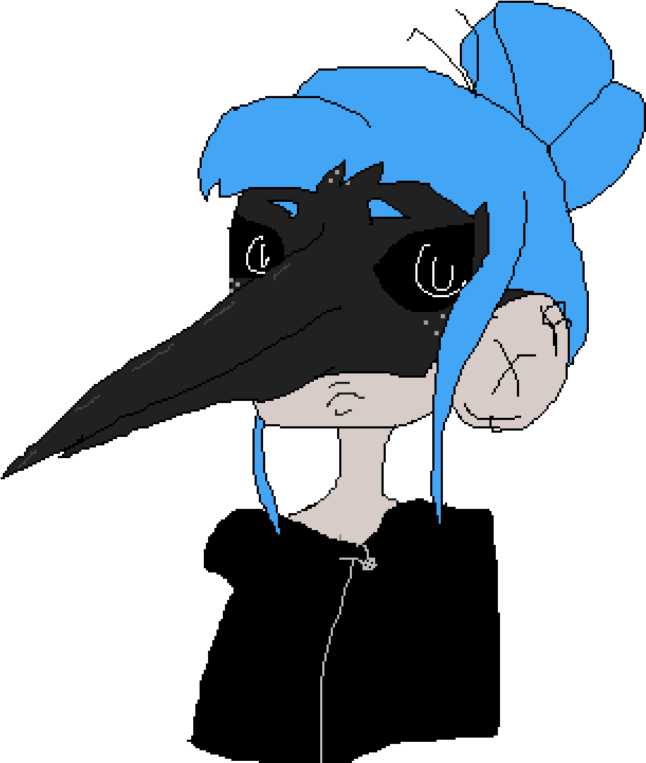 I Gave Plague Mask Girl A Name - I Gave Plague Mask Girl A Name (1200x1200)