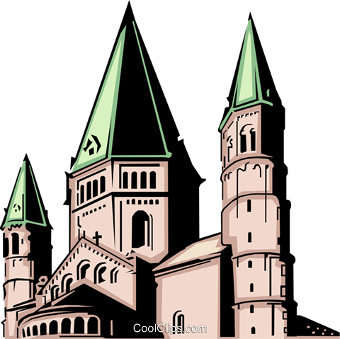 Igreja Livre De Direitos Vetores Clip Art Ilustração - Igreja Livre De Direitos Vetores Clip Art Ilustração (480x479)