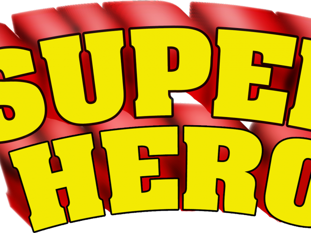 Patriotic Clipart Hero Word - Patriotic Clipart Hero Word (640x480)