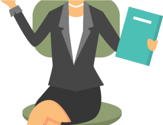 Profile Clipart Professional Female - Profile Clipart Professional Female (640x480)