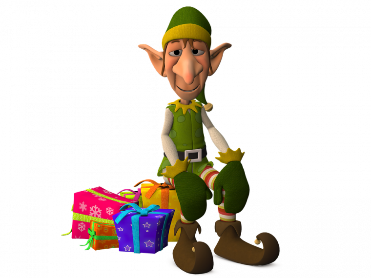 Goblins Are Said To Be Santa's Helpers At Christmas - Goblins Are Said To Be Santa's Helpers At Christmas (760x570)