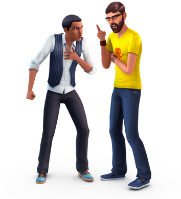 The Sims Singing Girl Transparent Png Stickpng - The Sims Singing Girl Transparent Png Stickpng (400x400)