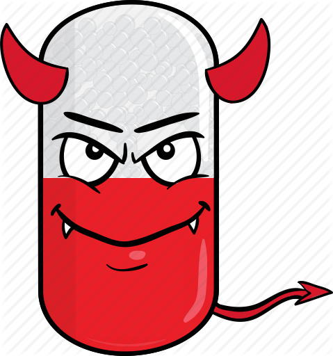 Capsule By Vector Toons Drugs Face Prescription - Capsule By Vector Toons Drugs Face Prescription (479x512)