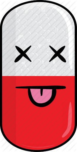 Capsule By Vector Toons Drugs Face Prescription - Capsule By Vector Toons Drugs Face Prescription (260x512)