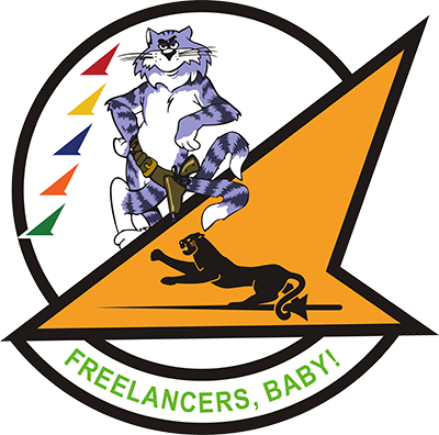 F 14 Tomcat Vf 21 Freelancers - F 14 Tomcat Vf 21 Freelancers (400x396)